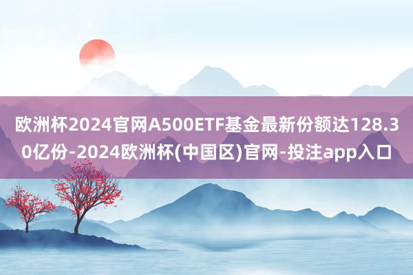 欧洲杯2024官网A500ETF基金最新份额达128.30亿份-2024欧洲杯(中国区)官网-投注app入口