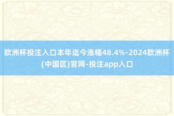 欧洲杯投注入口本年迄今涨幅48.4%-2024欧洲杯(中国区