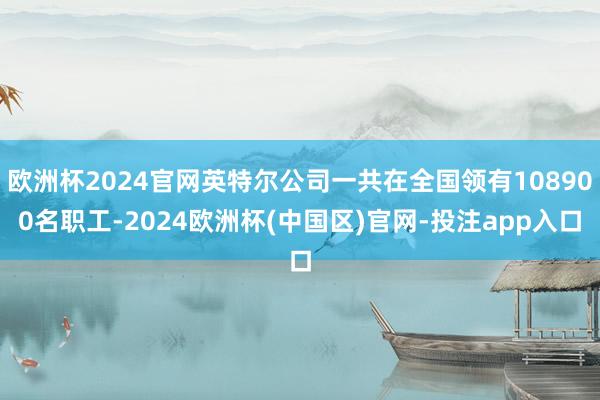 欧洲杯2024官网英特尔公司一共在全国领有108900名职工